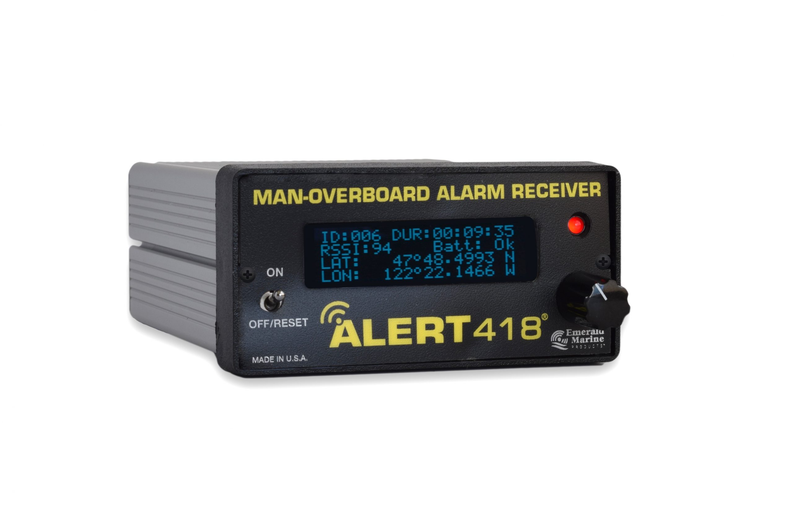 Man-Overboard alarm