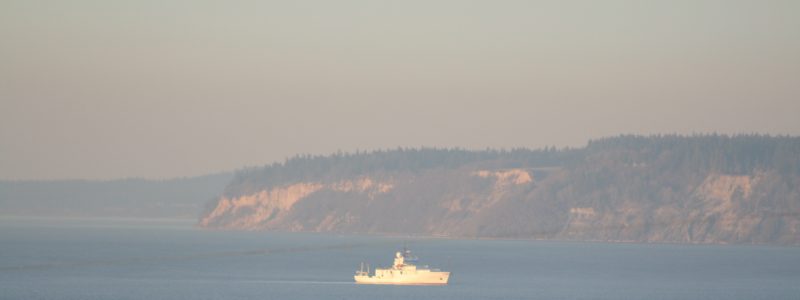 R/V Thompson off coast from Emerald Marine Products